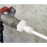 Ofresh brumisateur de terrasse haute performance 15m - 12 buses - diffuse de fines particules - rafraichit ...