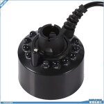 Brumisateur - vgeby - 12 led - effet de brume - technologie ultrasonique - filtration des odeurs