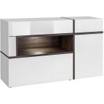 Buffet bahut modèle criss + led. enfilade design et moderne pour votre salon ou salle à manger. 45 blanc ... Buffet bahut modèle criss + led. enfilade design et moderne pour votre salon ou salle à manger. 45 blanc ...