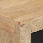 Buffet bas - mothinessto - mod�le qq2382 - bois de manguier massif - 2 portes - finition naturelle