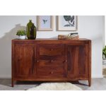 Buffet - bois massif de palissandre huilé (noisette) - style moderne - brooklyn 22 Buffet - bois massif de palissandre huilé (noisette) - style moderne - brooklyn 22