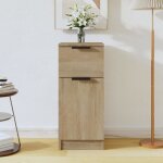 Buffet ch�ne sonoma 30x30x70 cm bois ding�nierie
