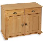 Buffet colmar commode bahut vaisselier meuble bas rangement avec 2 tiroirs et 2 portes en pin massif ... Buffet colmar commode bahut vaisselier meuble bas rangement avec 2 tiroirs et 2 portes en pin massif ...