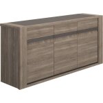 Buffet marceau ? coloris ch�ne reed ? 3 portes ? 190 � 48 � 88 cm ? gami