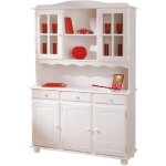 Inter link commode siena blanc bois massif