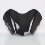 Bulle et saut de vent - malossi - yamaha 125 x - max - fum� fonc� - pmma - 250mm x 380mm