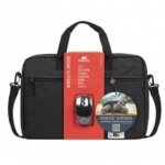Sacoche pour ordinateur portable - bundle - 16. 5 pouces - noir - souris sans fil - connectivit� sans ...