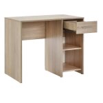 Bureau coloris ch�ne cambrian - longueur 90 x profondeur 52 cm