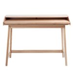 Bureau design - paris prix - st james - plateau coulissant - chne massif - finition haut de gamme