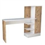 Bureau d�tude moderne - ct2 - pin atlantique / blanc - 1523 x 95 x 50 cm