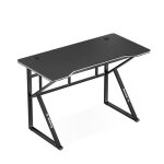 Bureau gaming huzaro hero 1. 6 noir bureau ergonomique pc gaming informatique gamer bureau jeux 120x60x77cm ...