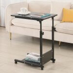 Bureau mobile pour ordinateur portable huole - table pour canap� ou lit - bureau dordinateur relevable ...