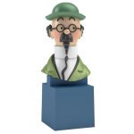 Buste de tintin: le professeur tournesol moulinsart pvc 75cm 42495 (2017)