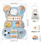 Busy board montessori jouet tableau dactivité bébé 10 en 1 pour apprendre de base cadeau de jouet déducation ... Busy board montessori jouet tableau dactivité bébé 10 en 1 pour apprendre de base cadeau de jouet déducation ...