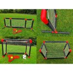 But de foot et filet de tennis : produit 2 en 1 ! avec raquettes balle de tennis et balle de foot