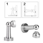 Butée de porte magnétique en acier inoxydable salutuya - rond Butée de porte magnétique en acier inoxydable salutuya - rond