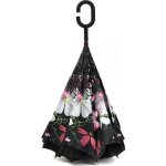 C parapluie automatique pliant invers imprim anti vent soleil uv parasol main libre dia. 98cm cadeau ...