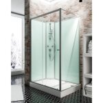 Cabine de douche intgrale 140x90 cm cabine de douche complte rectangulaire ibiza porte coulissante ...