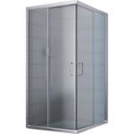 Cabine paroi douche - idralite - alabama - verre 6mm - aluminium - r�versible