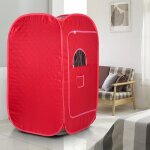 Cabine de sauna domestique - supfine - 2 places - rouge - stimulation du métabolisme et hydratation de ... Cabine de sauna domestique - supfine - 2 places - rouge - stimulation du métabolisme et hydratation de ...