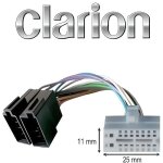 Cble adaptateur iso autoradio clarion 16 pins