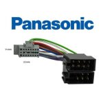 C�ble adaptateur iso autoradio panasonic 16 pins