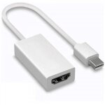 Câble adaptateur mini displayport dp vers hdmi - ouismart® - 1080p - blanc - macbook pro / air Câble adaptateur mini displayport dp vers hdmi - ouismart® - 1080p - blanc - macbook pro / air