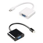 Cble adaptateur mini displayport vers vga - omabeta - 25 cm - rsolution 1080p - compatible thunderbolt ...