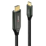 Cble adaptateur usb type c vers hdmi - lindy - 8k60 - 3m - hdmi 2. 1 - connecteur plaqu or
