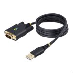 Cble adaptateur usb  srie - startech. com - 1m - db9 rs232 - ftdi ic - protection esd niveau 4