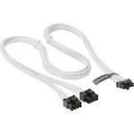 C�ble alimentation atx - seasonic - 12vhpwr - 1x pcie 12 + 4 pins - blanc - 75 cm