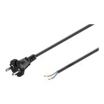 C�ble dalimentation goobay nk 139 s - 1000 - noir - 10 m - prise cee 7 / 17 (m) - fil d�nud�