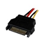 Cble dalimentation interne lp4 sata de 30 cm f / m - cble adaptateur dalimentation sata vers molex ...