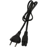 Câble dalimentation - universel - 1m - ps4 / ps3 / ps2 - 2x0. 75 mm² - filaire - noir Câble dalimentation - universel - 1m - ps4 / ps3 / ps2 - 2x0. 75 mm² - filaire - noir
