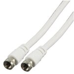 Cable antenne tv 2m cordon fiche f mle vers fiche