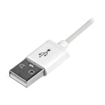 Cble apple lightning vers usb de 1 m en blanc - cordon de synchronisation lightning pour iphone ipod ...