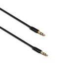 Cble audio - metronic - 3. 5 mm mle / mle - longueur 5 m - couleur noir - connecteur stro