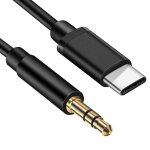 C�ble audio ouismart� pour type - c vers jack 35mm - noir - longueur 15m - blind�