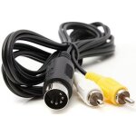 Cable audio vidéo av rca tv pour sega genesis (megadrive 1) et master system - 18 mètre Cable audio vidéo av rca tv pour sega genesis (megadrive 1) et master system - 18 mètre
