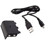 Cable charge manette usb + batterie xbox one