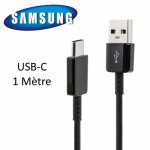Cable de charge usb type c original pour samsung galaxy s20 fe 6. 5 couleur noir