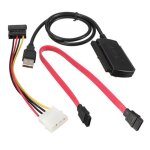 C�ble convertisseur adaptateur usb 2. 0 vers ide sata pour disque dur 2. 5 3. 5
