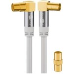 C�ble dantenne tv - goobay - 70422 - blind� 135 db - 5m - cuivre ofc