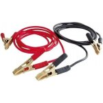 Cable demarrage cca 25 mm² pinces laiton 2x3m 520a Cable demarrage cca 25 mm² pinces laiton 2x3m 520a