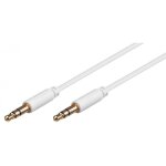 C�ble audio - goobay - double jack 3. 5 mm - blanc - 2m