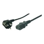 Cble lectrique schuko - logilink - ct inclin - 30 m