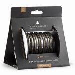 C�ble enceintes mont�s - triangle - op�ra os5c - 5 m�tres - 2. 5mm� - haute performance