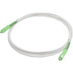 Cble fibre optique sc - apc / sc - apc - lineaire - fb122i - pour orange livebox sfr box fibre bouygues ...