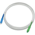 Cble fibre optique sc - apc / sc - upc - lineaire - fb125i - pour freebox - 15 m