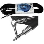 C�ble guitare - ibiza sound - cg - 6jmm - jack 635 mm m�le / m�le - 6 m�tres - prise coud�e